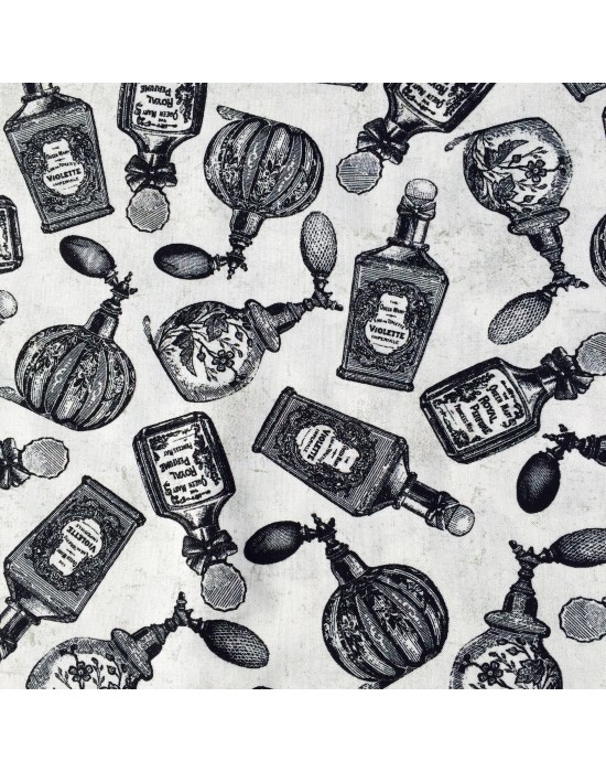 Tela patchwork de perfumes - 10 x 114 cm