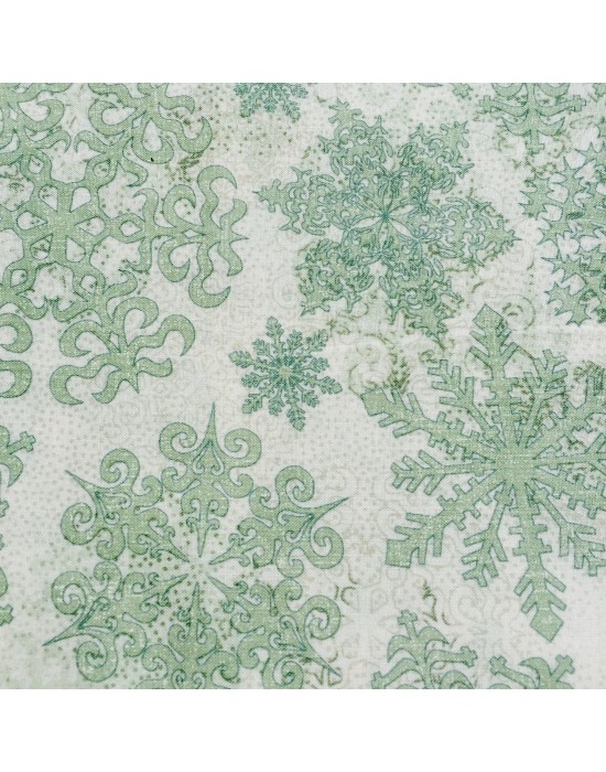 Estampado verde y beige 