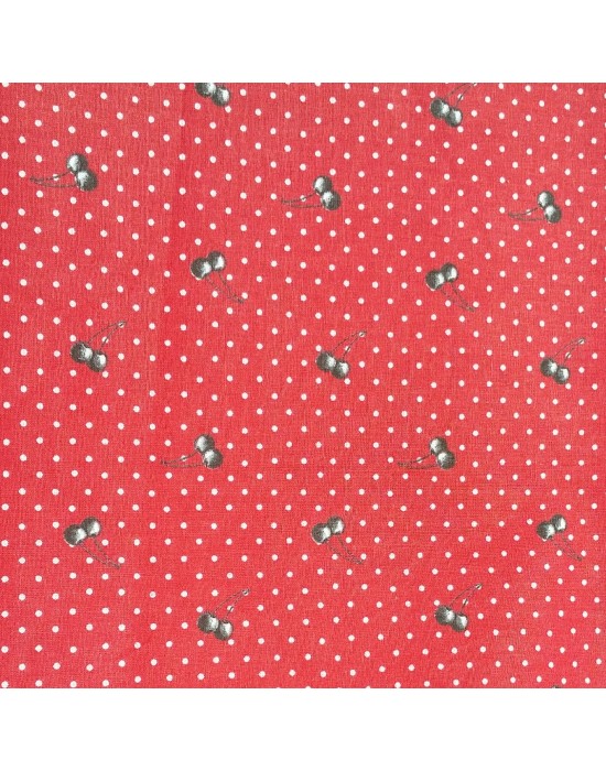 Tela estampado cereza Tela estampado cereza