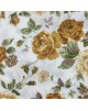Tela patchwork blanca con flores - 10 x 114 cm