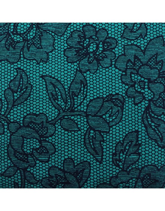 Tela flores sobre fondo verde Tela flores sobre fondo verde