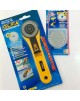 Cutter rotativo RTY-2 45 mm + Recambio Cuchilla Zig Zag 45 mm