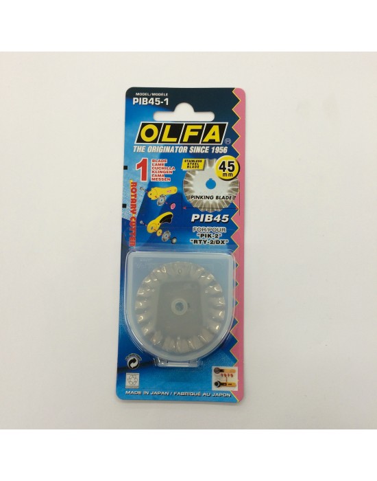 Cuchilla Zig Zag Olfa 45 mm Cuchilla Zig Zag Olfa 45 mm
