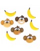 Botones Decorativos Monos y plátanos