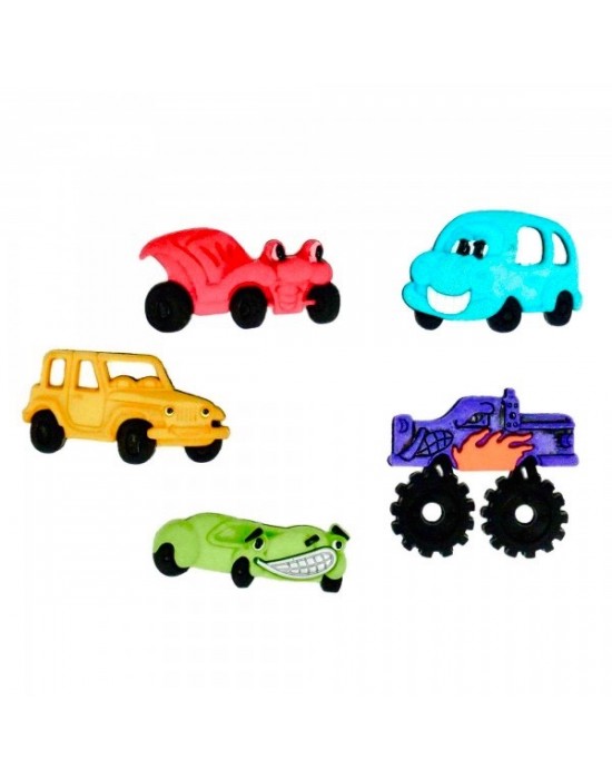 Botones Decorativos coches infantiles