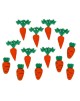 Botones Decorativos Zanahorias