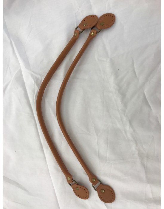 Asa cuero sintetico camel 50cm