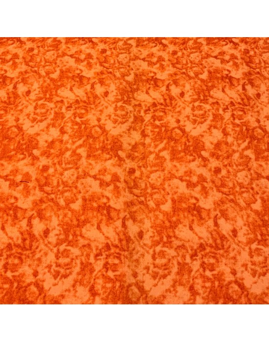 Tela Marmoleada Naranja oscoro- 10 x 140 cm