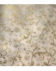 Tela Navidad blanca con estrellas doradas 10 x 140 cm 