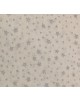 Tela Navidad blanca con estrellas y motas plata 10 x 140 cm 