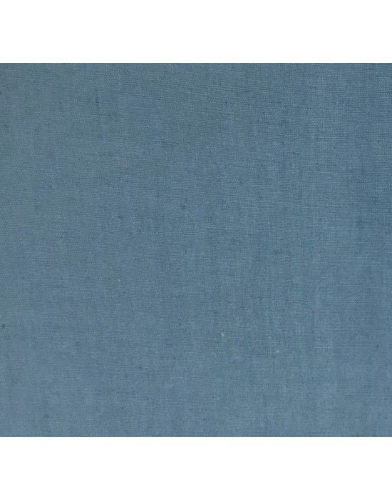 Tela lino liso azul - 10 x 160 cm