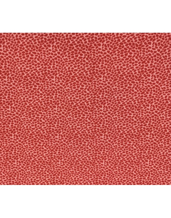 Tela con manchitas rojo sobre rojo - 10 x 114 cm Tela con manchitas rojo sobre rojo - 10 x 114 cm