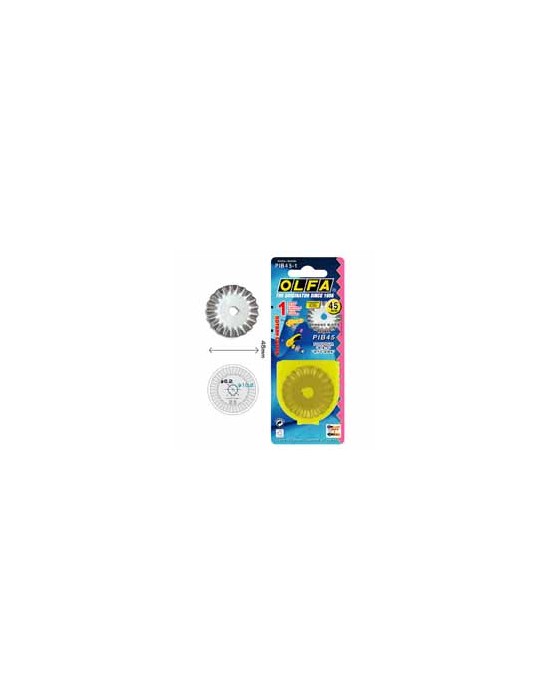 Recambio Cutter Olfa 18mm zig zag Recambio Cutter Olfa 18mm zig zag