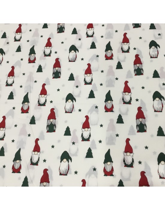 Tela Navidad verde con ramas doradas 10 x 140 Tela Navidad verde con ramas doradas 10 x 140