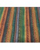 Tela patchwork rayas  y colores africanos - 10 x 140 cm