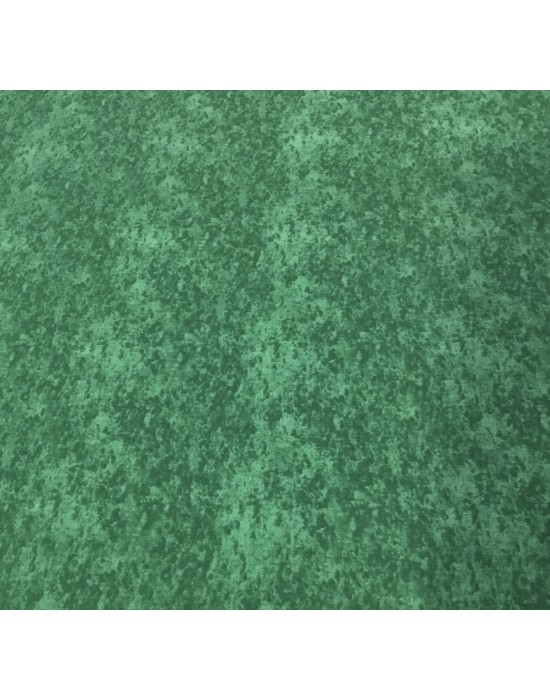 Tela patchwork marmoleada verde fuerte - 10 x 140 cm