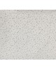 Tela patchwork blanca con estrellas azul empolvado   - 10 x 150 cm