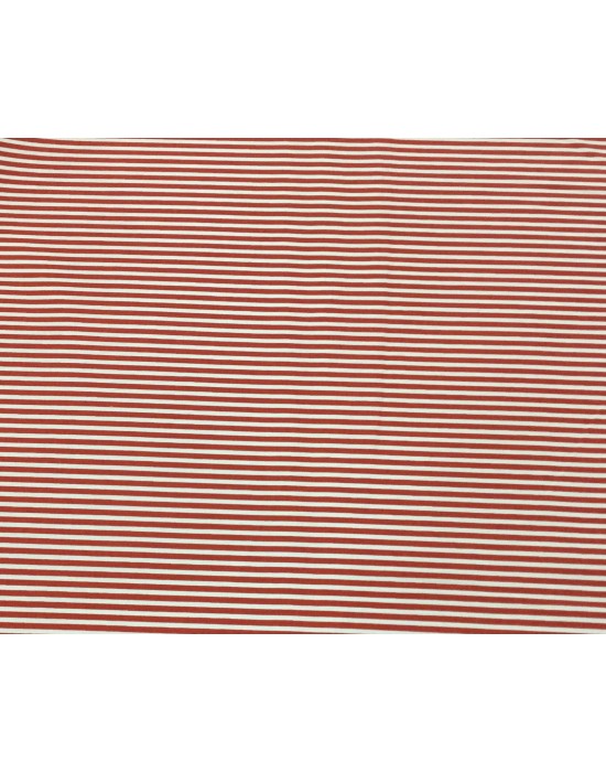 Tela rayada marinera en blanco y rojo - 10 x 110 cm Tela rayada marinera en blanco y rojo - 10 x 110 cm